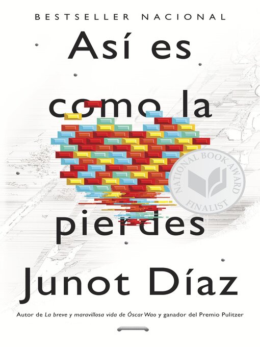 Détails du titre pour Así es como la pierdes par Junot Díaz - Disponible